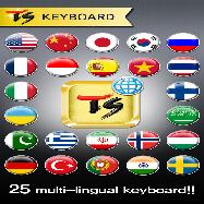 TS Keyboard (25 Languages)