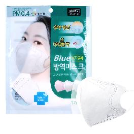 Ultra-light and high efficiency BLUE MASK (KF94)-Large  used for blocking the yellow dust, fine dust