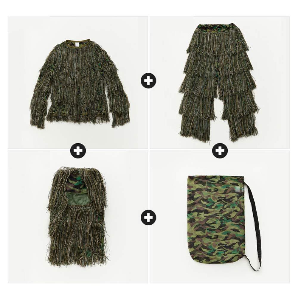 LOVAT YOWKA GHILLIE SUIT for Perfect Camouflage GREEN