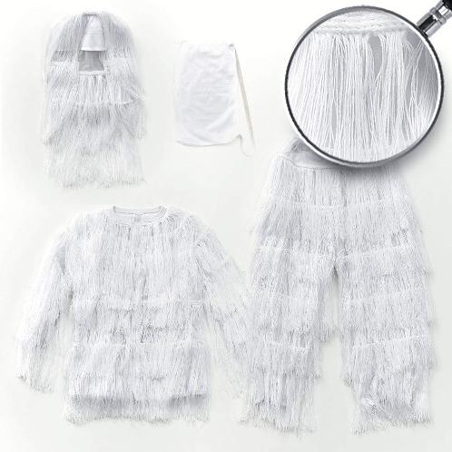 LOVAT YOWKA GHILLIE SUIT for Perfect Camouflage white