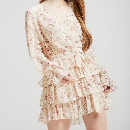 Sophie Floral Tiered Ruffle Dress