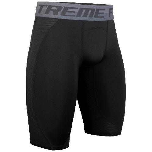 FITEXTREME Mens Compression Shorts Cool Dry Mesh Panel Baselayer Leggings Tights