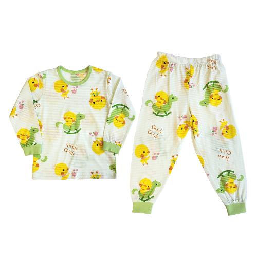 Chick Chick; 21SS kids Organic Long-Sleeves Jacquard