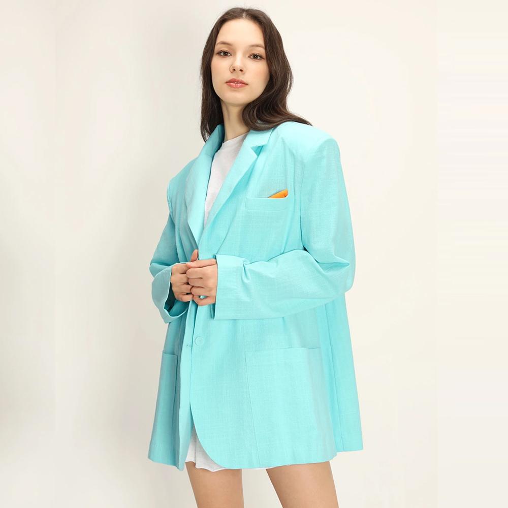 Brianna Oversized Handkerchief Blazer