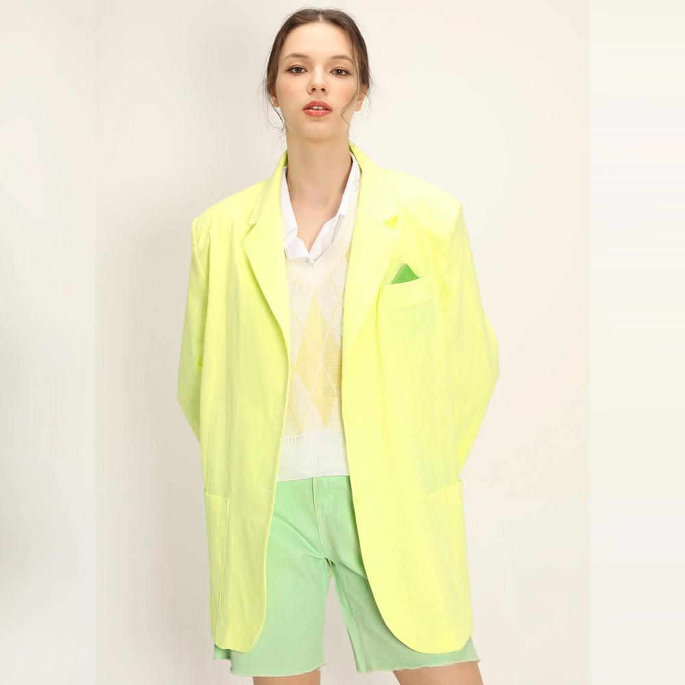 Brianna Oversized Handkerchief Blazer