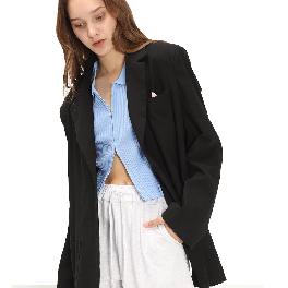 Brianna Oversized Handkerchief Blazer