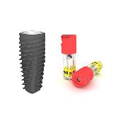 CSM Dental Implant Fixture (RBM / SLA / Laser) Hex Sterilized Dentist CE / FDA