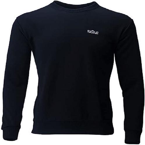 RYCLE Crewneck Sweatshirts Recycled Material | Comfortable and Soft Texture of Recycled Polyester Ma