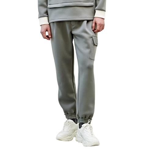 [CUSTOMUS] Luxury cushion fabric one tuck training jogger pants CFS23SKPT202