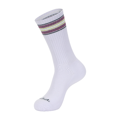 MONFOOT Women's and Men's 1 Pair Athletic Skate Cushion Crew Socks