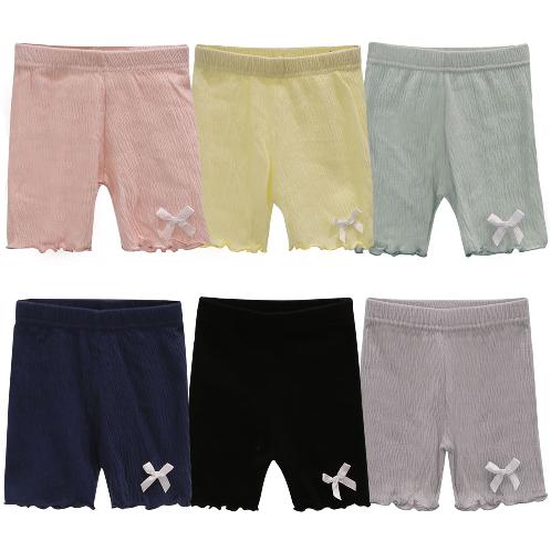 Children's Point Ribbon Shirring Shorts