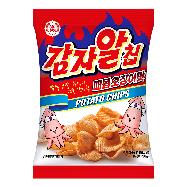 Potato Chip Spicy Squid Flavor