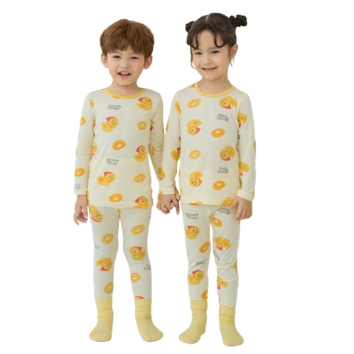 kids wear 40S 3/4 length modal <Donut duck>