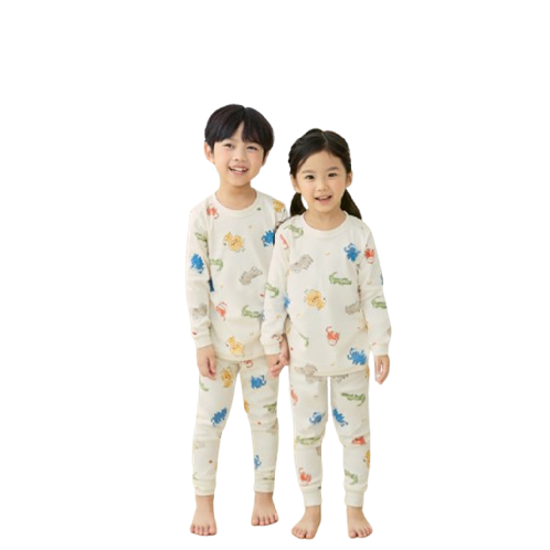 kids wear 30S 3/4 length modal <Jungle King>